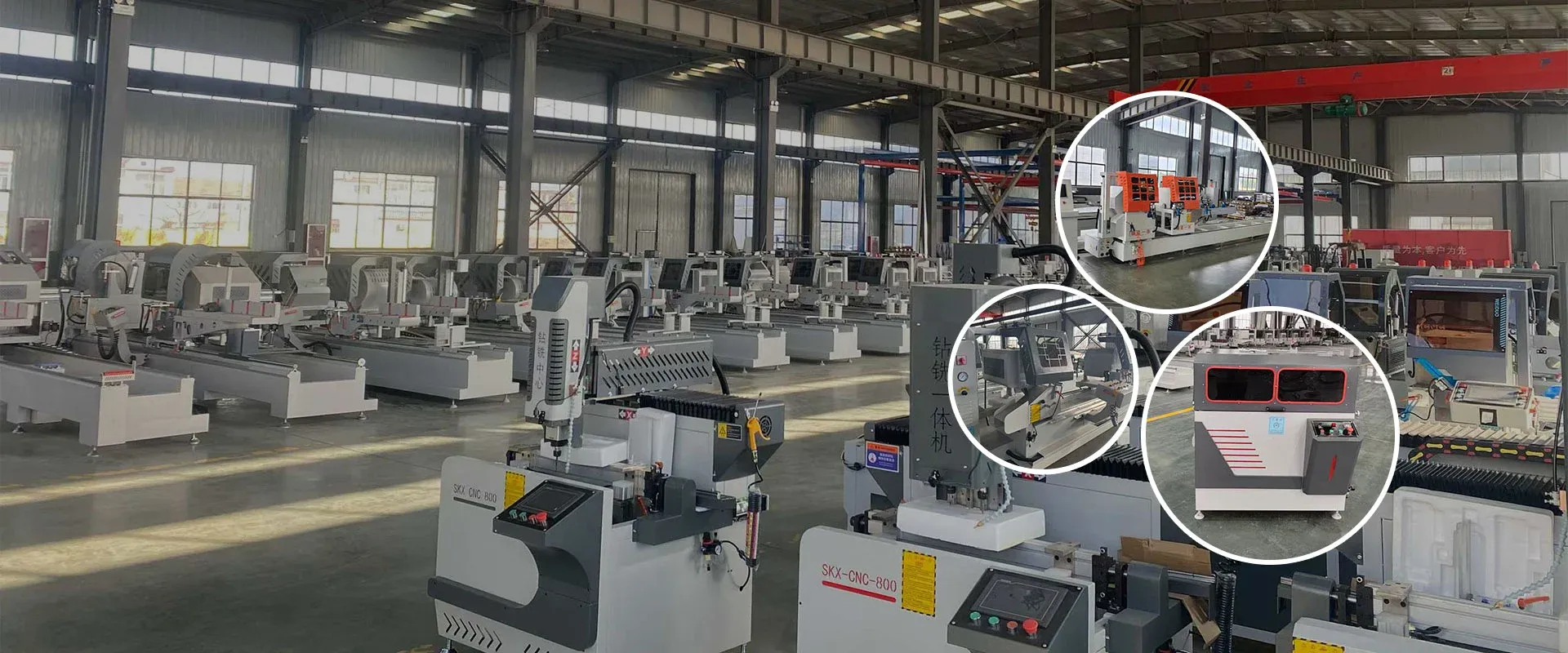 Chiny Fabryka maszyn do okien aluminiowych z przegrodą termiczną